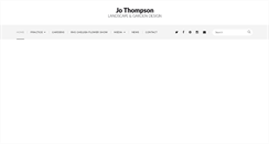 Desktop Screenshot of jothompson-garden-design.co.uk